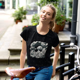 Acoustic Elegance Women's Crop T-Shirts